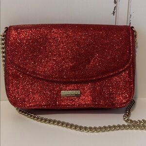Jimmy Choo Parfums Glitter Shoulder Bag.
